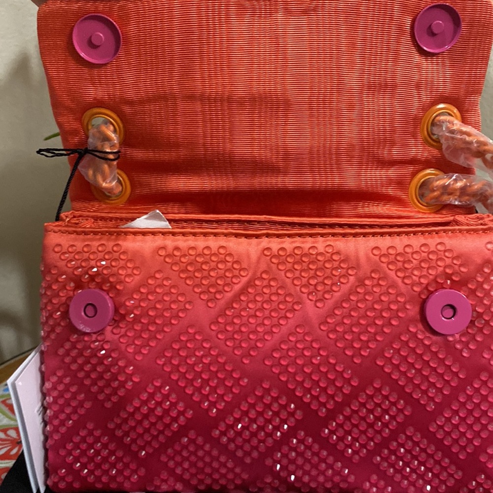 (7)
Mini Kensington Embellished Fabric Convertible Crossbody Bag - Picture 8 of 13